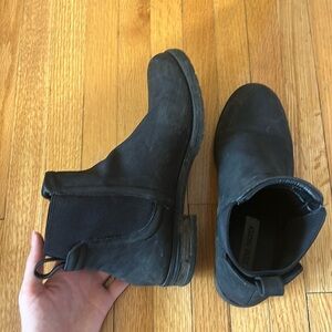 Black boots